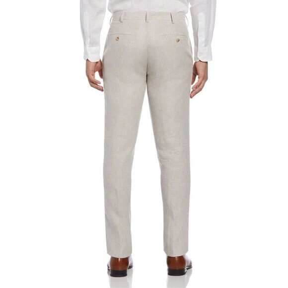 ✨CUBAVERA DELAVE LINEN FLAT FRONT PANTS 34/30✨ - Picture 3 of 8